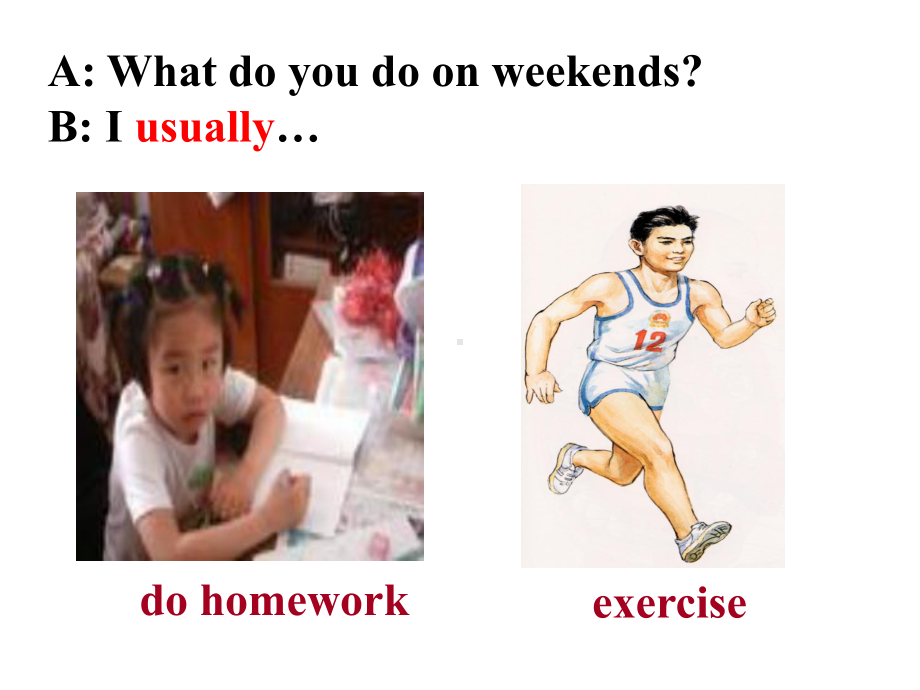 unit 2 How often do you exercise Section A课件(人教新目标八年级上).ppt(课件中不含音视频素材)_第3页