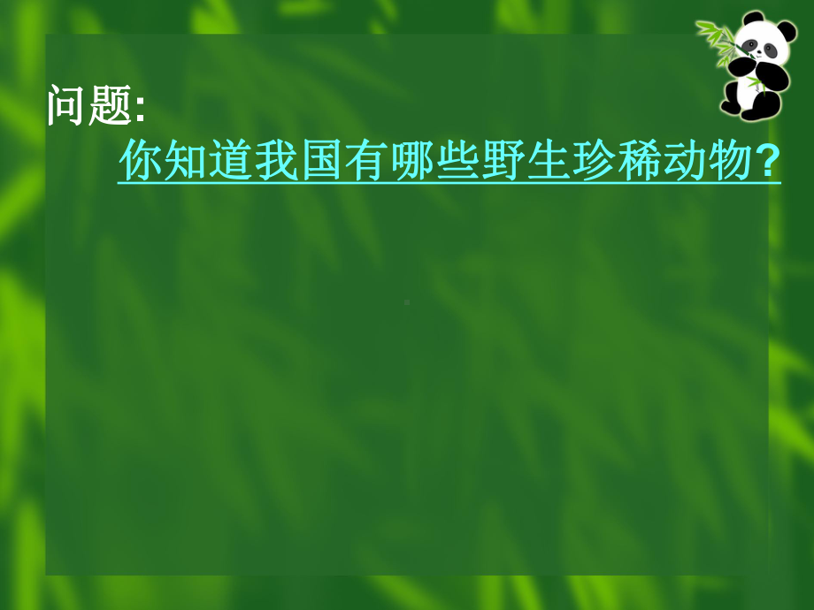 三年级下册美术保护珍稀野生动物课件.pptx_第2页