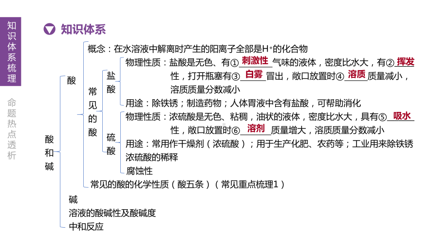 2020年湖南省中考化学专题复习酸和碱课件.pptx_第2页