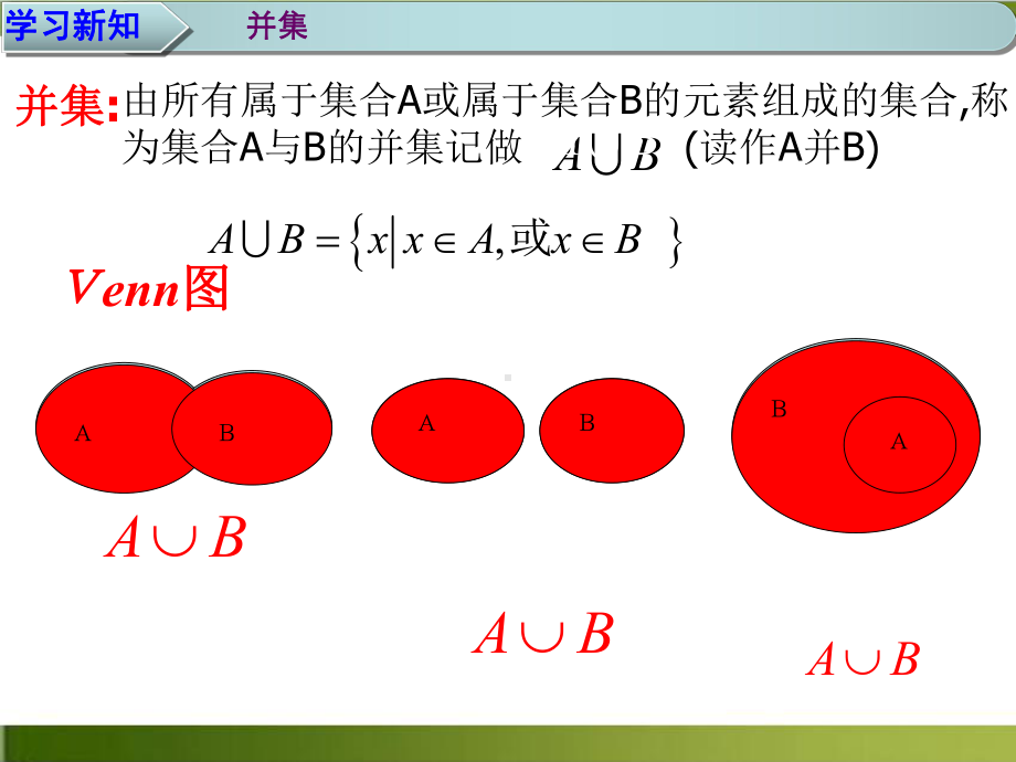 《集合的基本运算》上课用(人教A版)课件.ppt_第3页