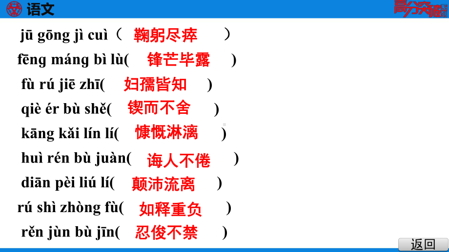 2021年语文中考字词积累课件.pptx_第1页