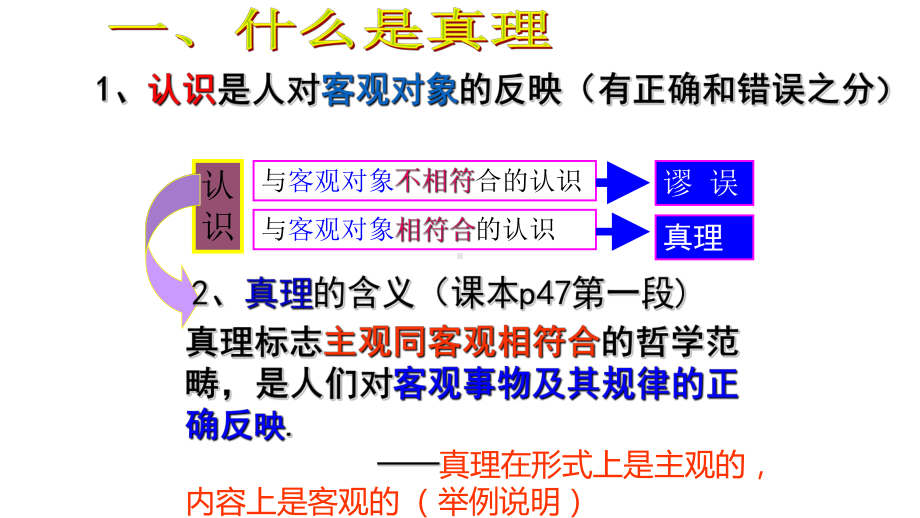 人教版高中政治必修四62在实践中追求和发展真理课件.pptx_第3页