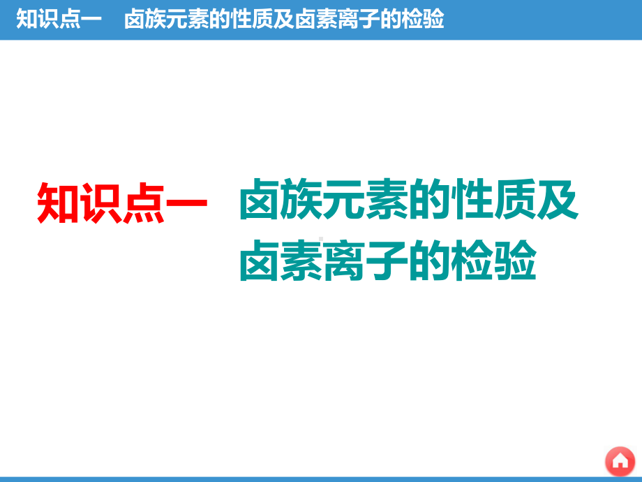 2020高考化学通用版一轮课件：44点点突破卤族元素及溴、碘的提取.ppt_第3页