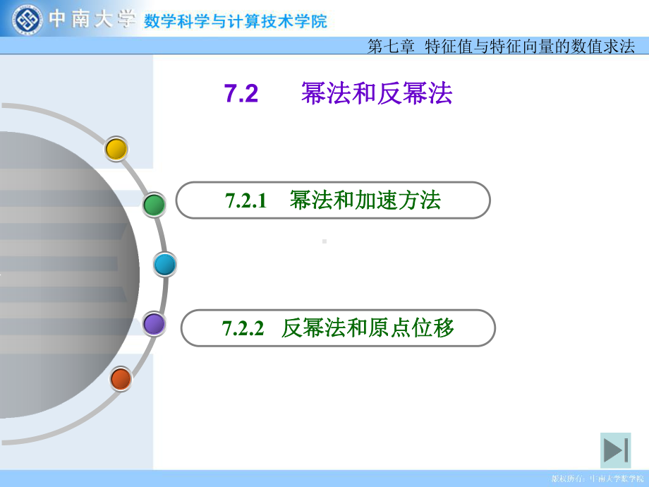 幂法和反幂法学习培训课件.ppt_第1页