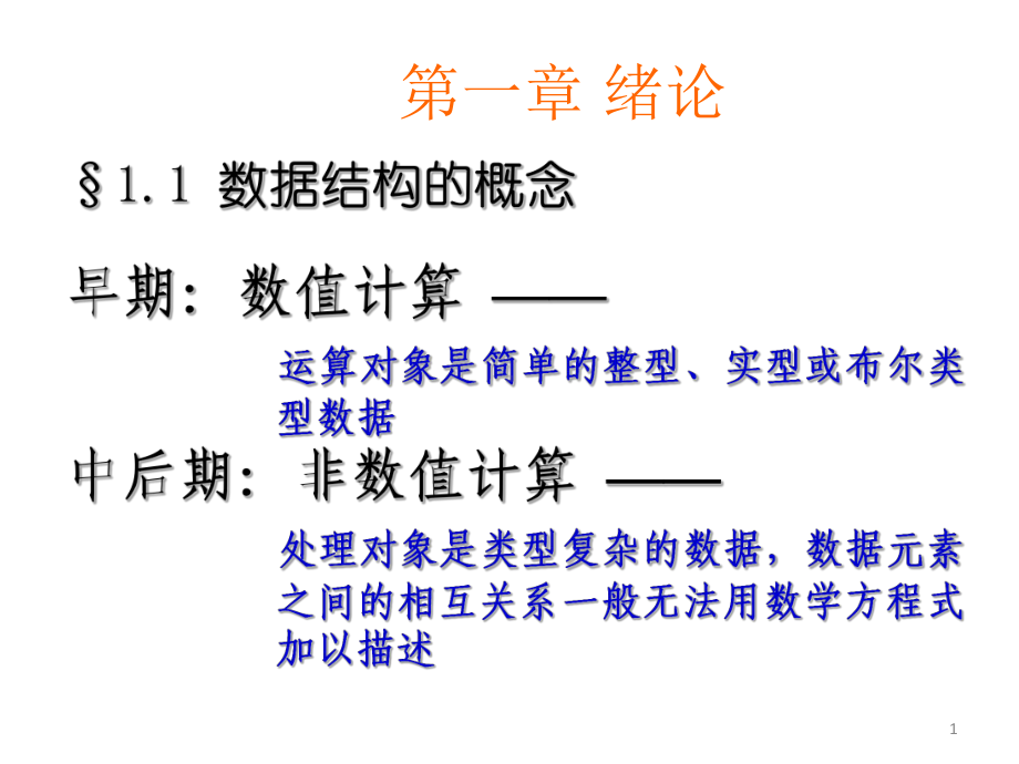 数据结构的概念学习培训课件.ppt_第1页