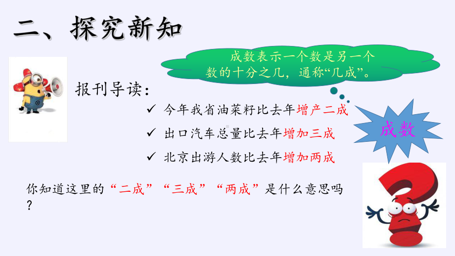 六年级数学下册课件-2.2 成数15-人教版(共14张PPT).pptx_第3页