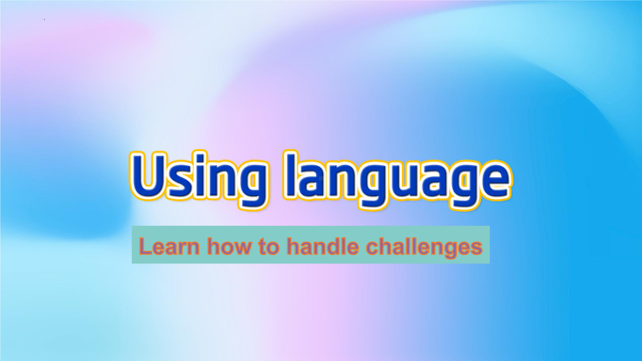 Unit 3 Listening and Speaking （ppt课件）-2022新人教版（2019）《高中英语》选择性必修第三册.pptx_第3页