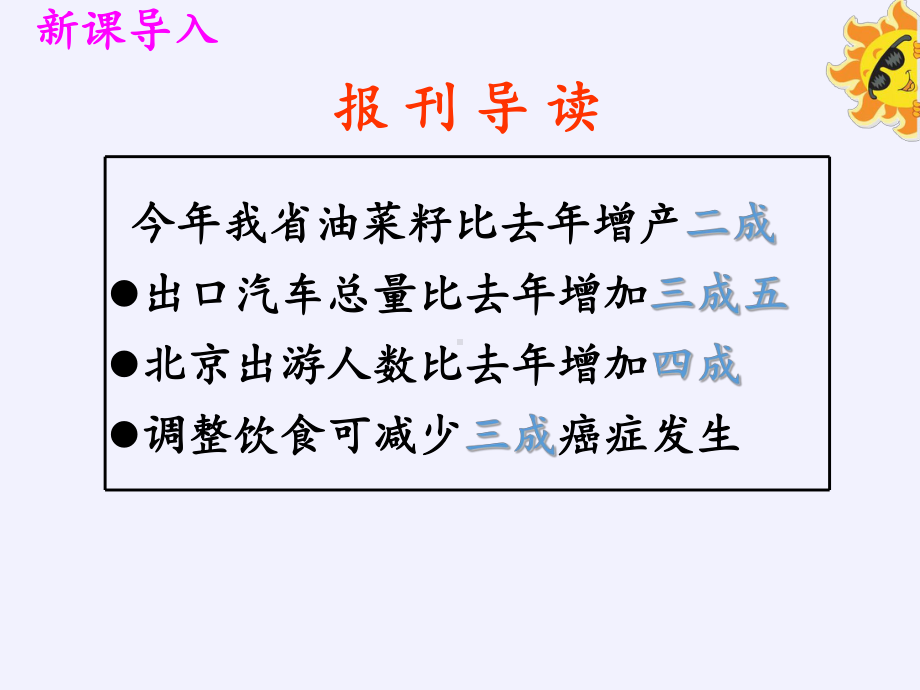 六年级数学下册课件-2.2 成数53-人教版(共17张PPT).pptx_第3页