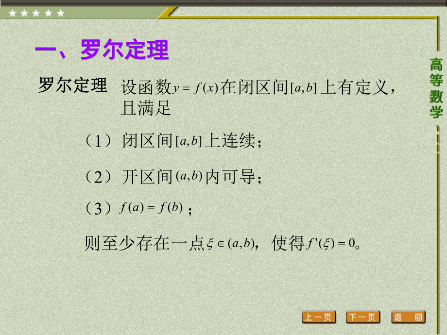 《高等数学（第二版）》课件1.第一节 中值定理.ppt_第2页