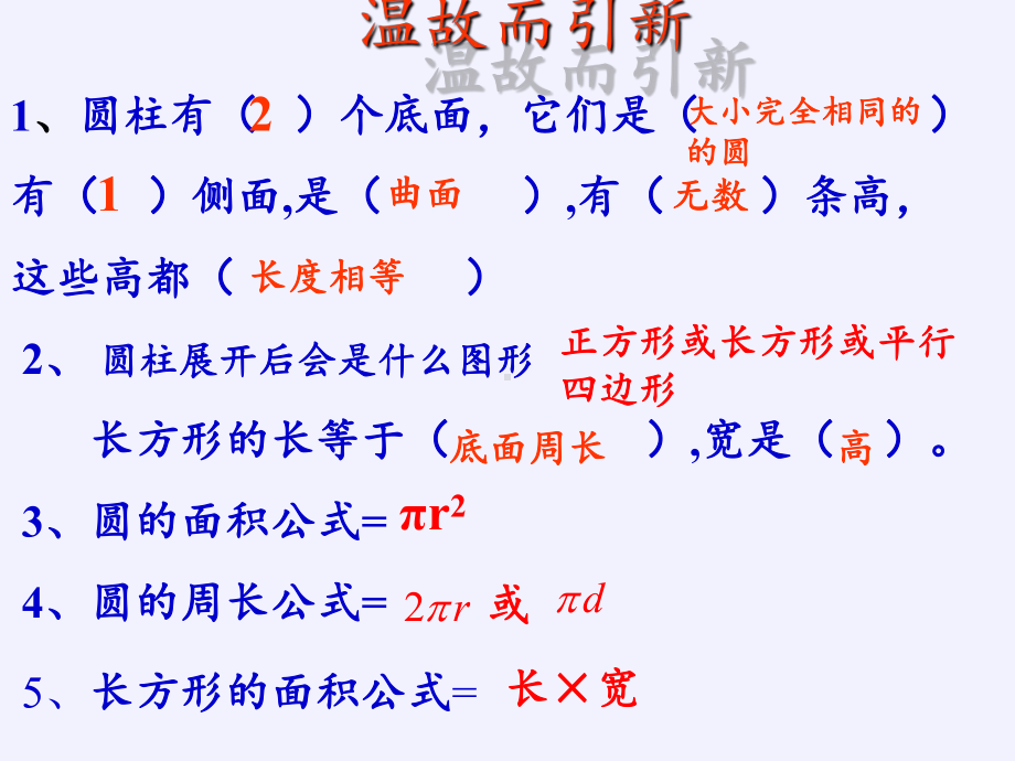 六年级数学下册课件-3.1.2 圆柱的表面积3-人教版(共15张PPT).pptx_第2页