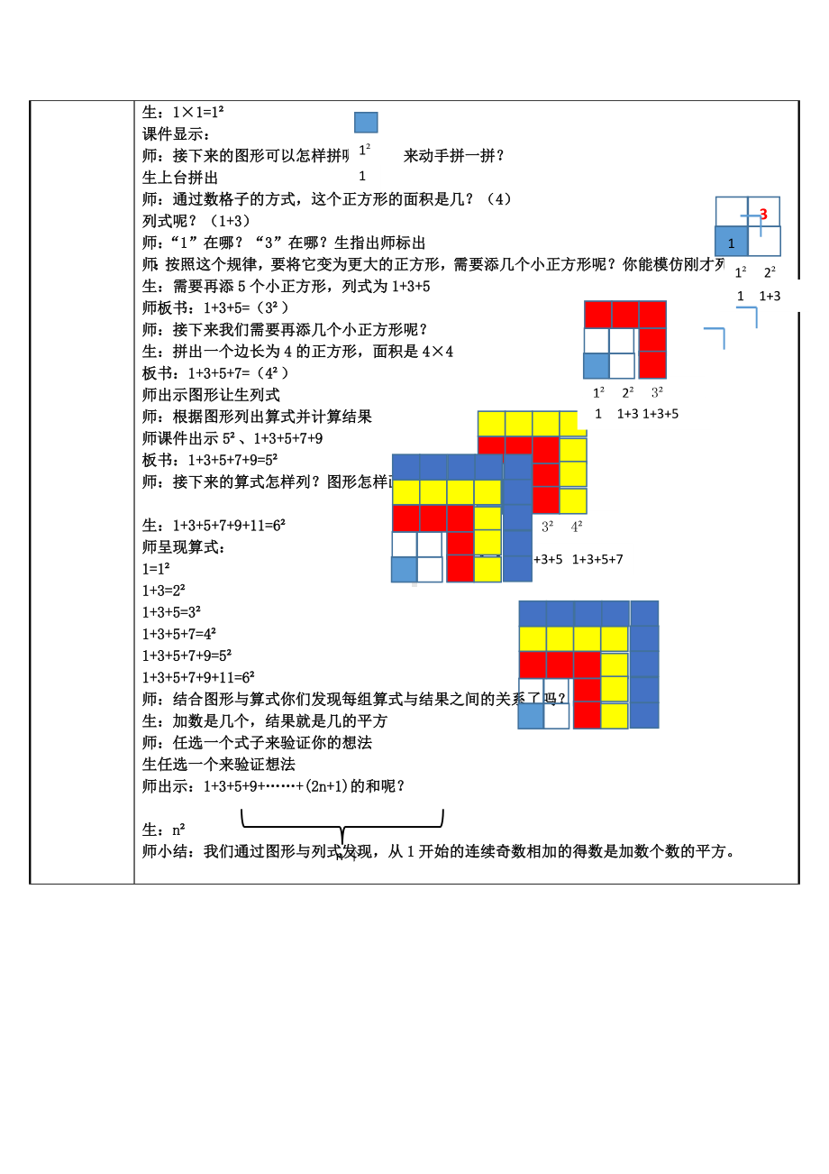 六年级数学上册教案-8. 数与形5-人教版.doc_第3页