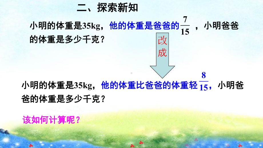 六年级数学上册课件-3.2 分数除法应用11-人教版(共20张PPT).ppt_第3页