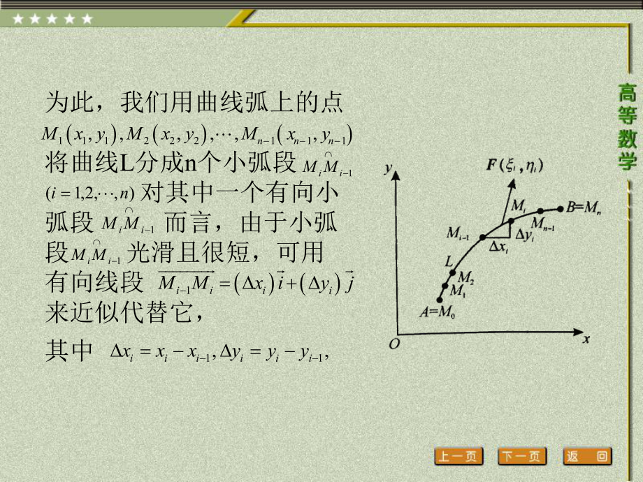 《高等数学（第二版）》课件2.第二节对坐标的曲线积分.pptx_第3页