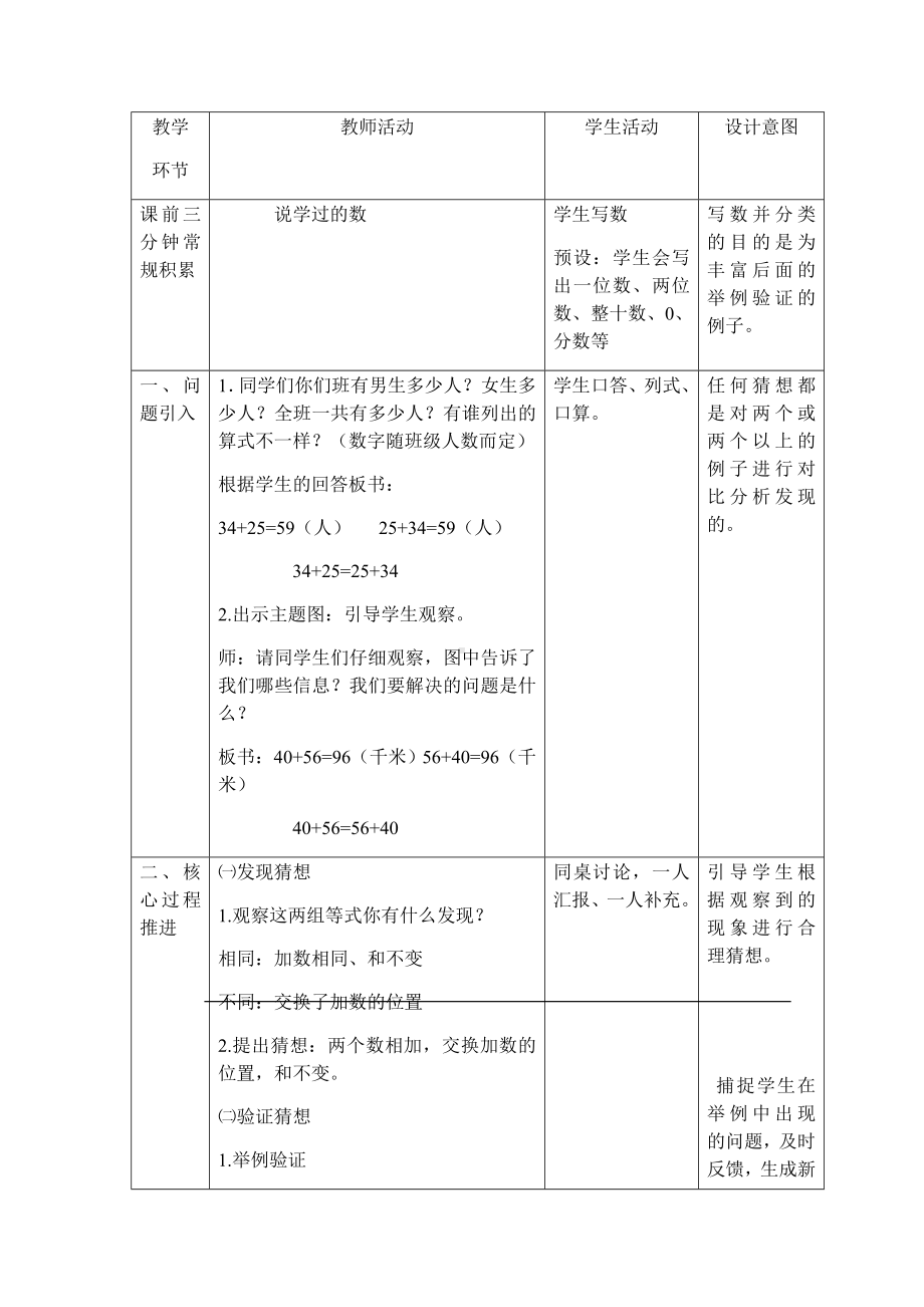 四年级数学下册教案-3.1加法运算定律9-人教版.docx_第2页