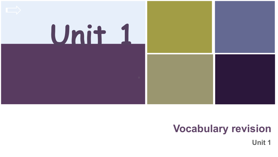 Unit1 Vocabulary Revision （ppt课件）-2022新人教版（2019）《高中英语》必修第三册.pptx_第1页