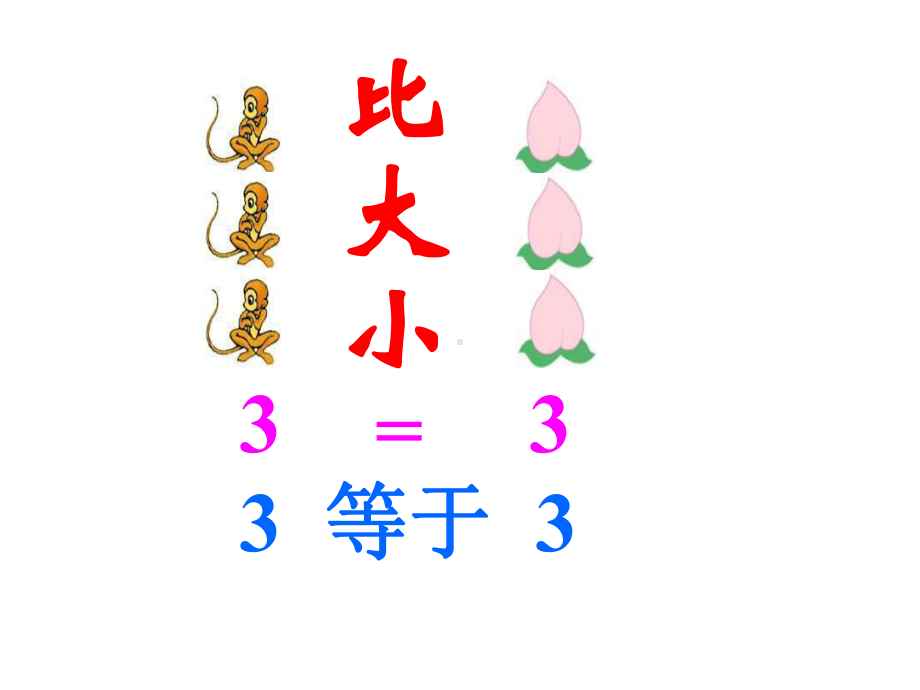 一年级上册数学课件—2.2.2 认识-、=、-等数学符号 ▏冀教版(共15张PPT).ppt_第3页