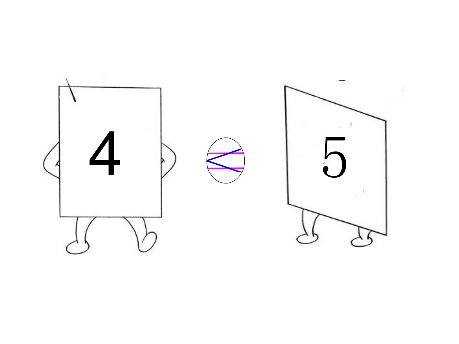 一年级上册数学课件—2.2.2 认识＞= ＜ ▏冀教版(9)(共9张PPT).ppt_第3页