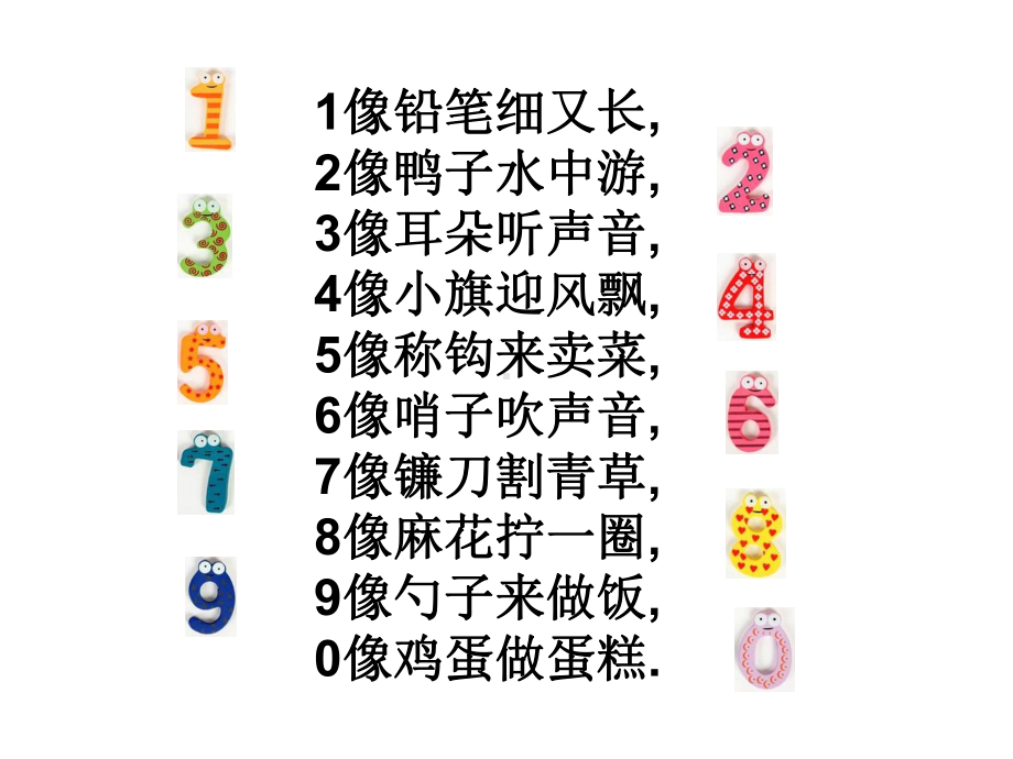 一年级上册数学课件 - 5.1 综合与实践：有趣的数字 ▏冀教版(共17张PPT).ppt_第3页