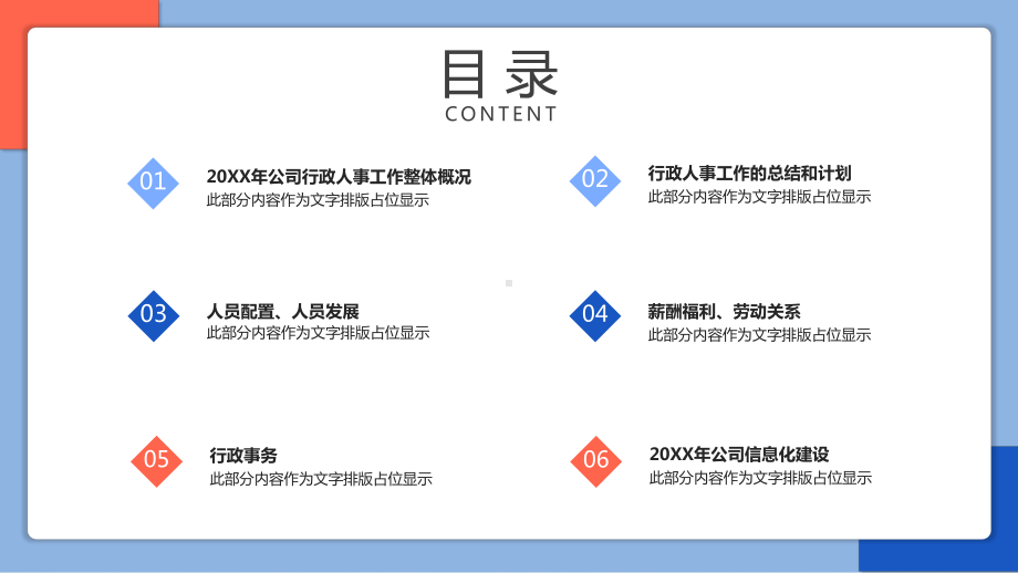 商务扁平风人事行政部年终总结述职报告实用(ppt)专题课件.pptx_第3页