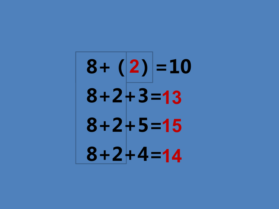 一年级上册数学课件-5.2 8加几 ︳西师大版 (共16张PPT).pptx_第3页