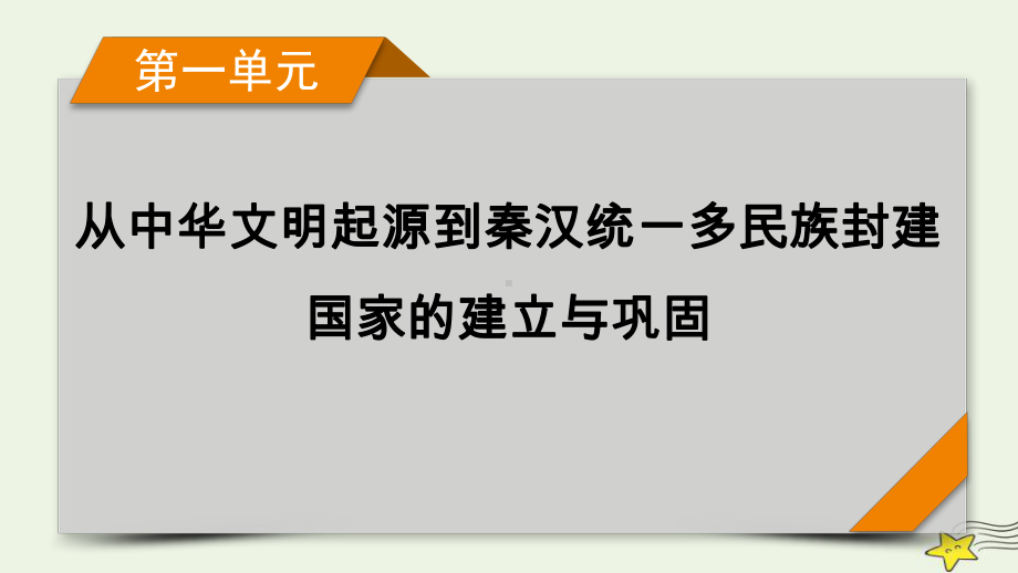 新高考2023版高考历史一轮总复习第1单元模块总结.pptx_第1页