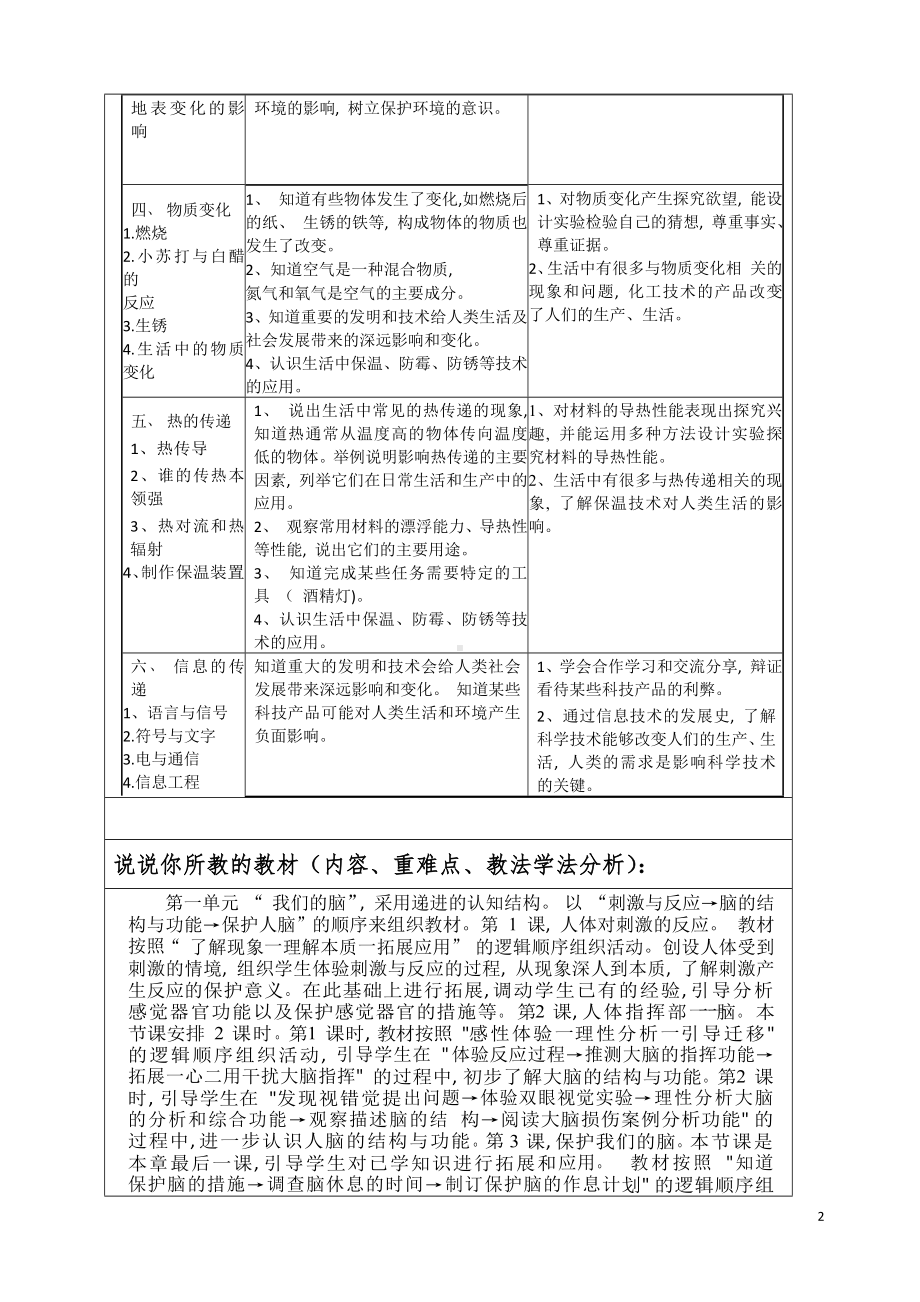 2022新湘科版五年级上册《科学》教学计划（表格式）.docx_第2页