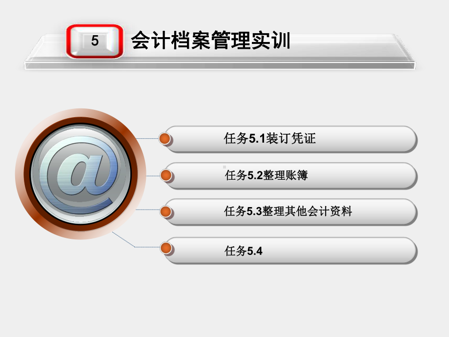 《会计综合实训》课件项目5会计档案管理实训.ppt_第2页