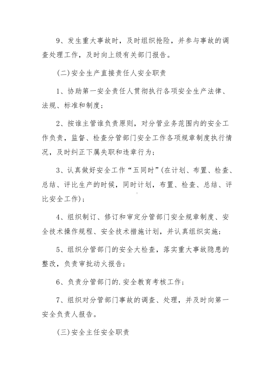 公司安全生产责任制度范本.docx_第2页