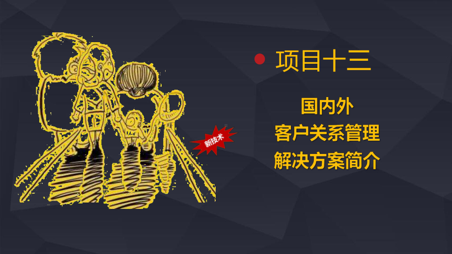 《客户关系管理 （第二版）》课件项目十三：国内外客户关系管理解决方案简介.pptx_第1页