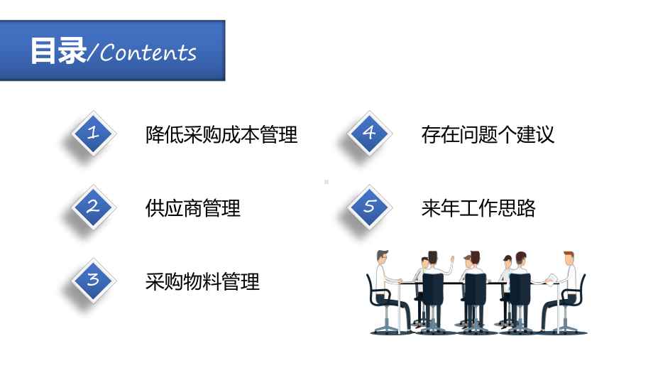 演示采购部年终总结商务风采购部年终总结年终工作总结汇报PPT.pptx_第2页