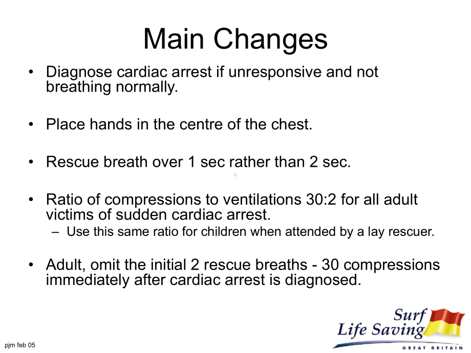 Resuscitation Update Guidelines 2005：复苏更新指南2005课件.ppt_第3页