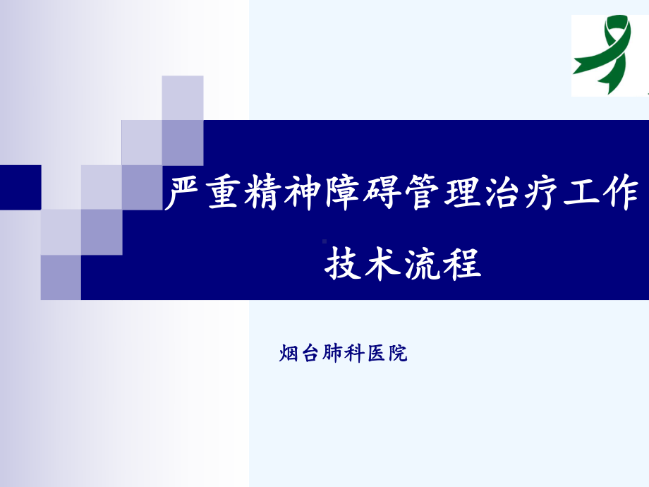 严重精神障碍管理治疗工作专业技术流程课件.ppt_第1页