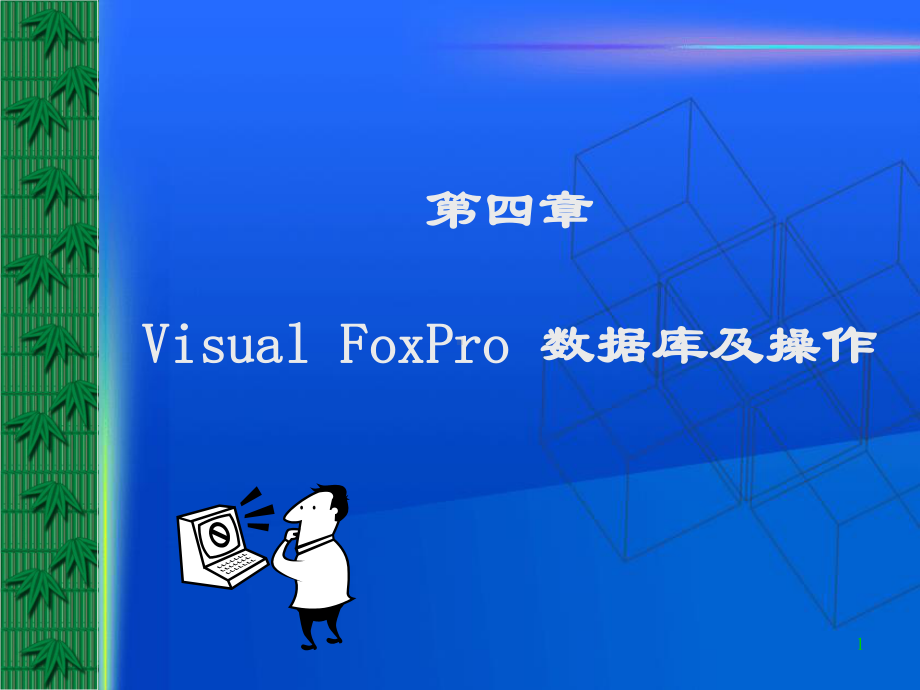 VisualFoxPro程序设计基础课件第四章.ppt_第1页