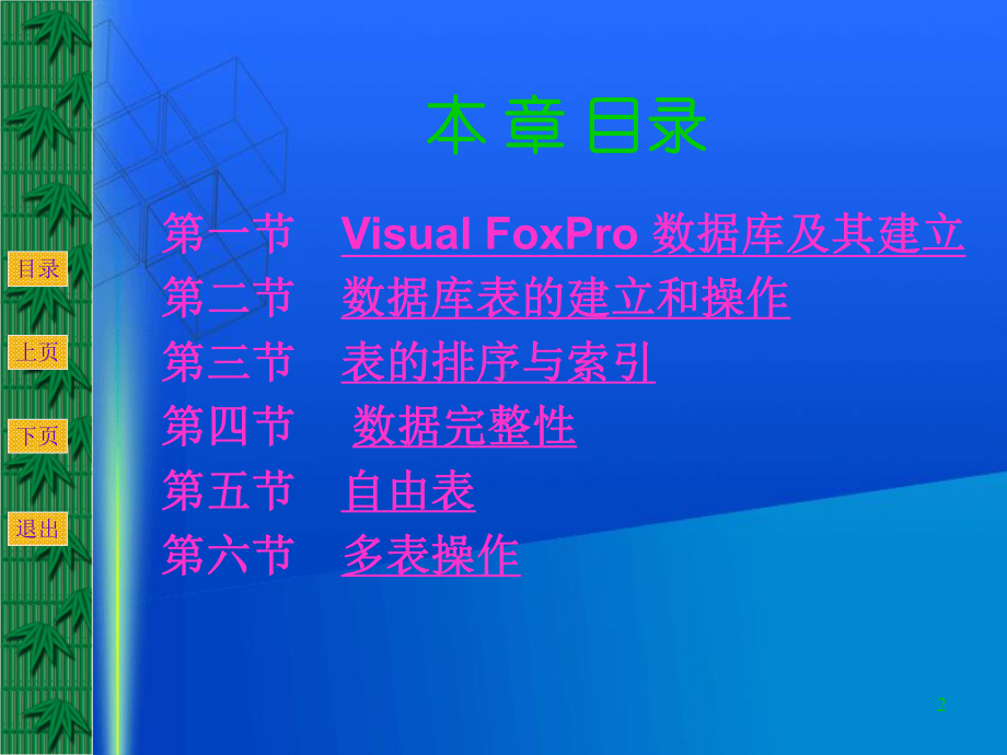 VisualFoxPro程序设计基础课件第四章.ppt_第2页