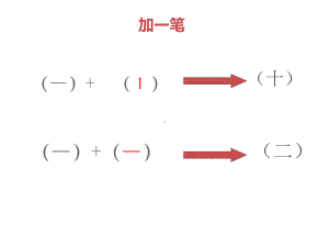 一年级语文上册加一笔成新字课件.ppt