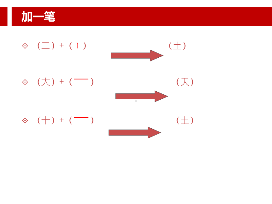 一年级语文上册加一笔成新字课件.ppt_第3页