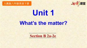 2020春人教版英语八年级下册Unit1SectionB2a2e优秀课件.pptx（纯ppt,可能不含音视频素材）