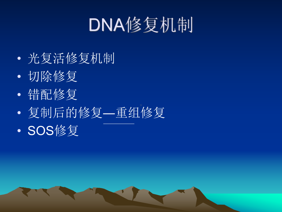 DNA损伤修复机制课件.ppt_第3页