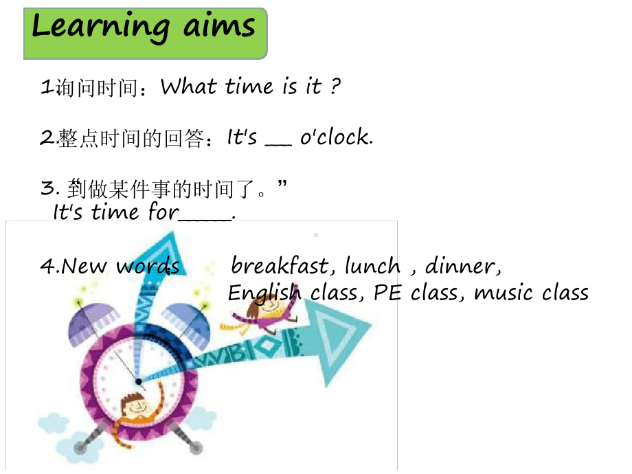 PEP小学英语四年级下册Unit2Whattimeisit课件.ppt（纯ppt,可能不含音视频素材）_第2页