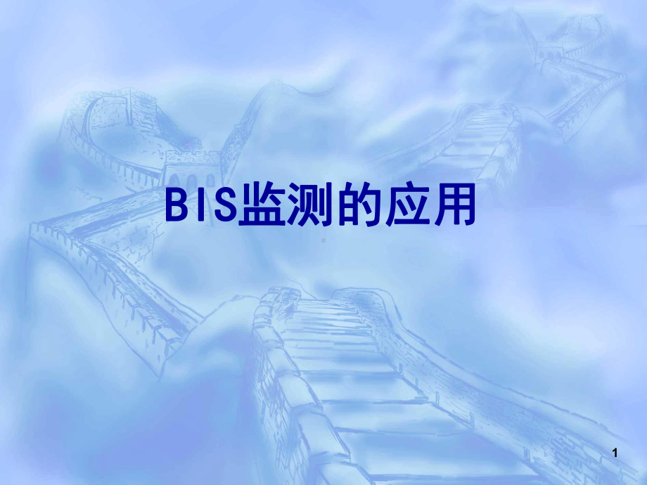 BIS监测参考教学课件.ppt_第1页