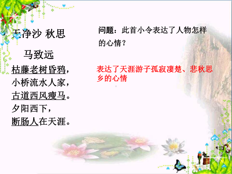 中考语文复习：古诗词-情感篇课件.ppt_第2页