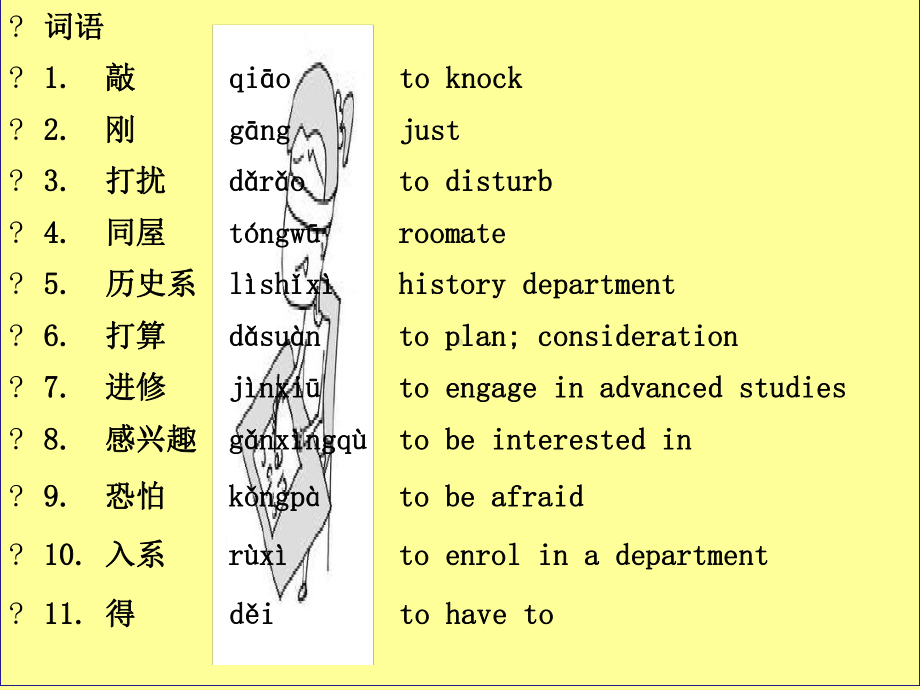 中级汉语口语第三版第一课课件.ppt_第2页