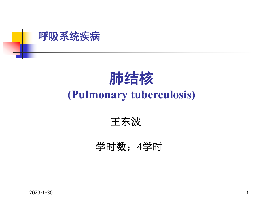 2012肺结核 教学讲解课件.ppt_第1页