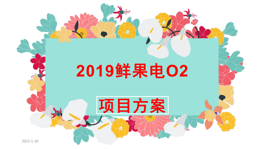 2019鲜果电商O2O项目方案课件.pptx_第1页