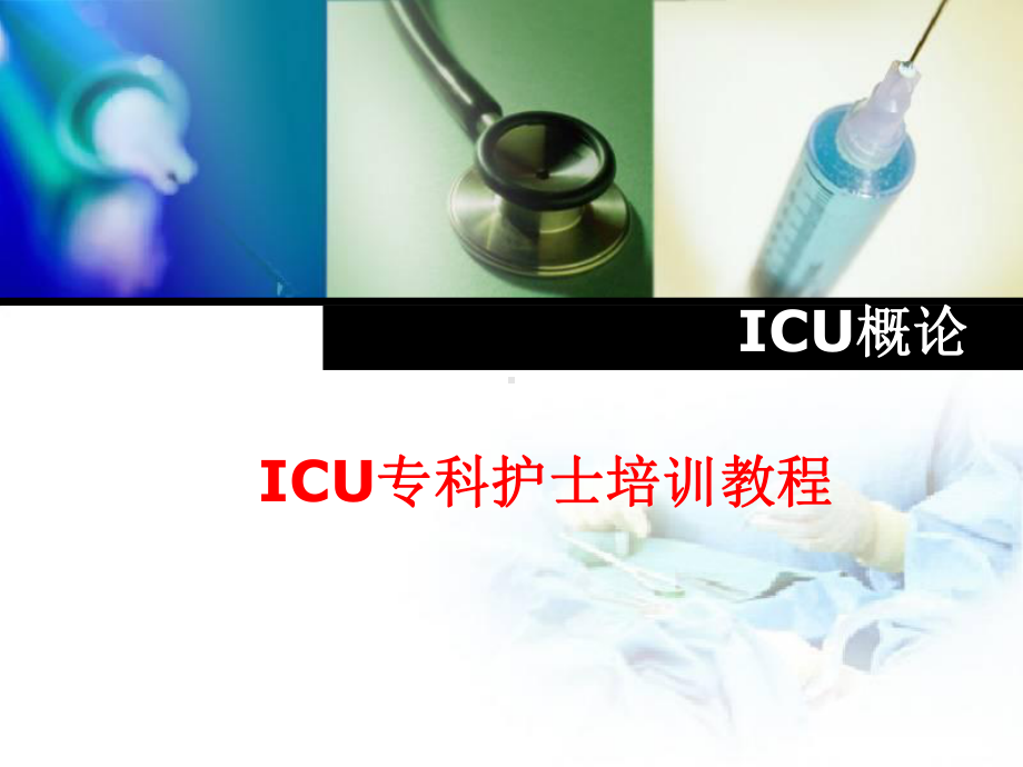 ICU总论2013最新版课件.ppt_第1页