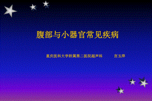 (超声诊断学)18腹部与小器官常见疾病课件.ppt