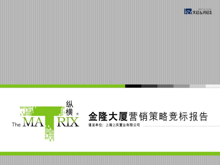 上海金隆大厦营销策略竞标报告课件.ppt_第1页