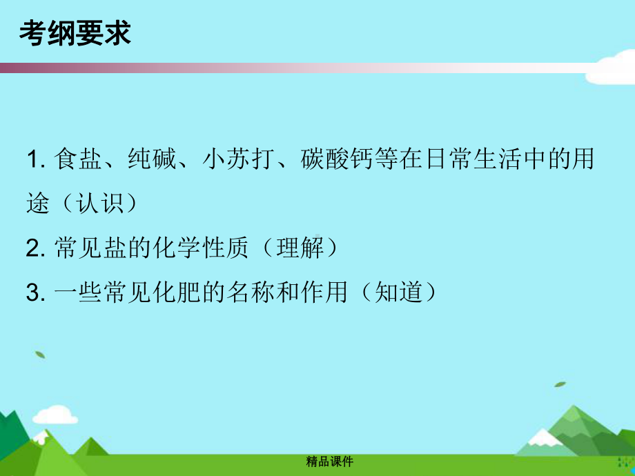 中考化学必备复习第三部分身边的化学物质第11节常见的盐和化肥课件.ppt_第2页