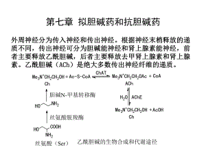 007拟胆碱药和抗胆碱药课件.ppt