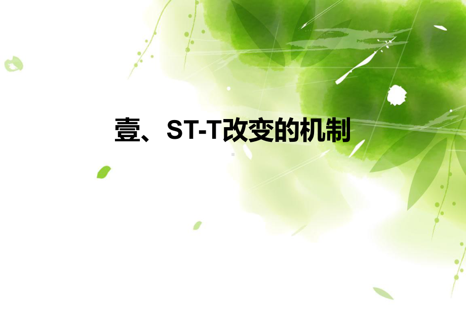 STT改变的机制、分类与临床意义课件.ppt_第3页